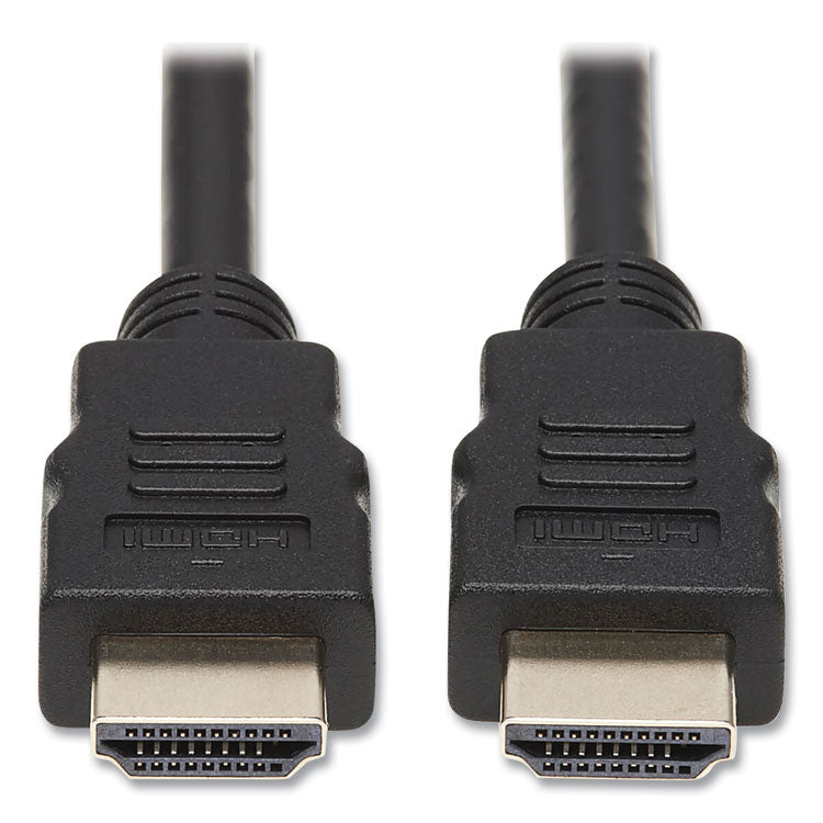 Tripp Lite High Speed HDMI Cable with Ethernet, Ultra HD 4K x 2K, (M/M), 10 ft, Black (TRPP569010) Each