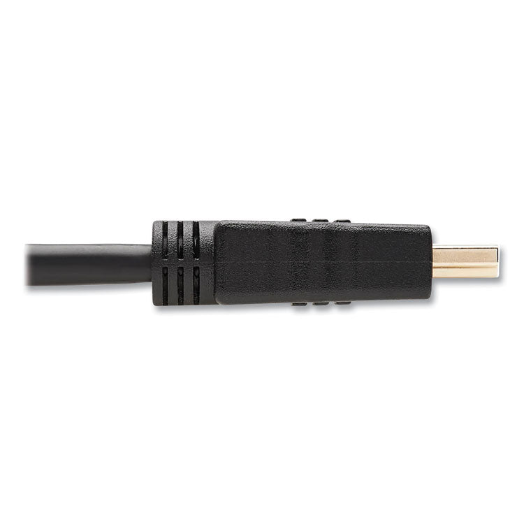 Tripp Lite High Speed HDMI Cable with Ethernet, Ultra HD 4K x 2K, (M/M), 10 ft, Black (TRPP569010) Each
