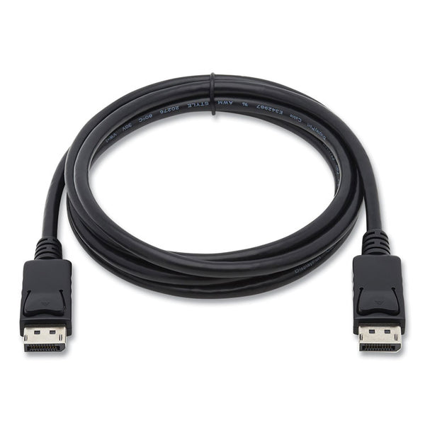 Tripp Lite DisplayPort Cable with Latches (M/M), 6 ft, Black (TRPP580006)