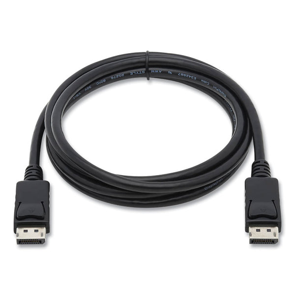Tripp Lite DisplayPort to DisplayPort Cable 4K with Latches, 10 ft, Black (TRPP580010)