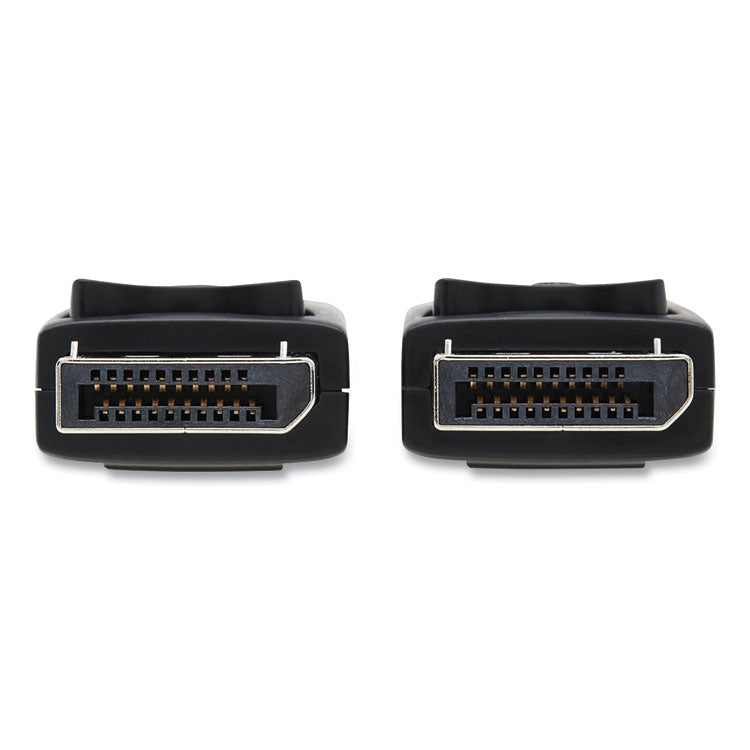 Tripp Lite DisplayPort to DisplayPort Cable 4K with Latches, 10 ft, Black (TRPP580010) Each