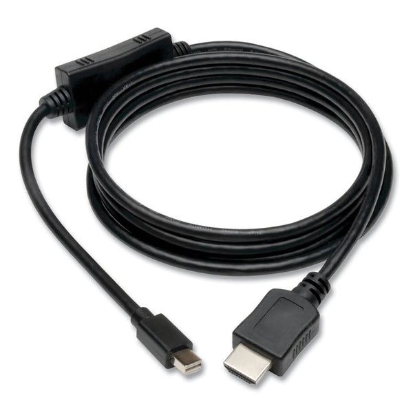 Tripp Lite Mini DisplayPort/Thunderbolt to HDMI Cable Adapter, 6 ft, Black (TRPP586006HDMI) Each