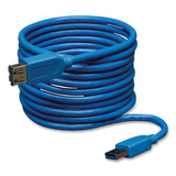 Tripp Lite USB 3.0 SuperSpeed Extension Cable, 10 ft, Blue (TRPU324010) Each