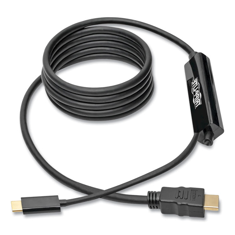 Tripp Lite USB Type C to HDMI Cable, 6 ft, Black (TRPU444006H) Each