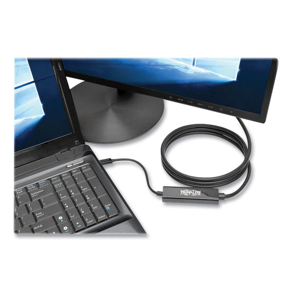 Tripp Lite USB Type C to HDMI Cable, 6 ft, Black (TRPU444006H) Each