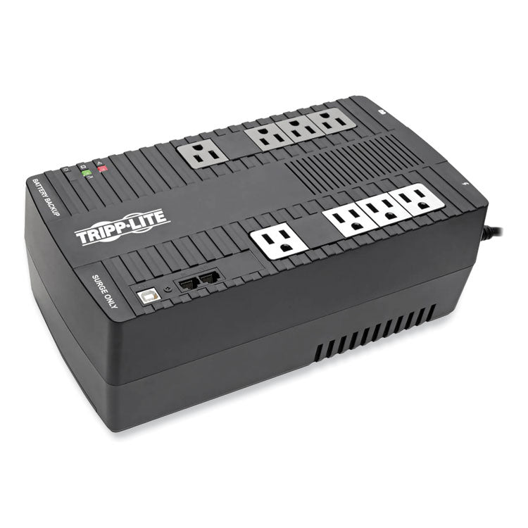 Tripp Lite AVR Series Ultra-Compact Line-Interactive UPS, 8 Outlets, 550 VA, 420 J (TRPAVR550U) Each