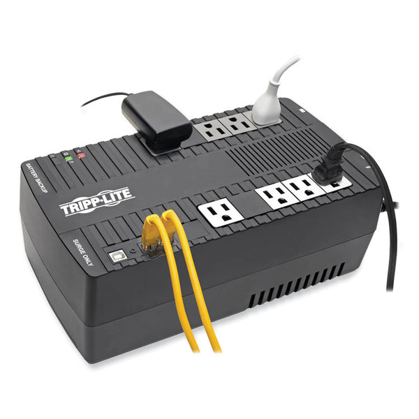 Tripp Lite AVR Series Ultra-Compact Line-Interactive UPS, 8 Outlets, 550 VA, 420 J (TRPAVR550U) Each