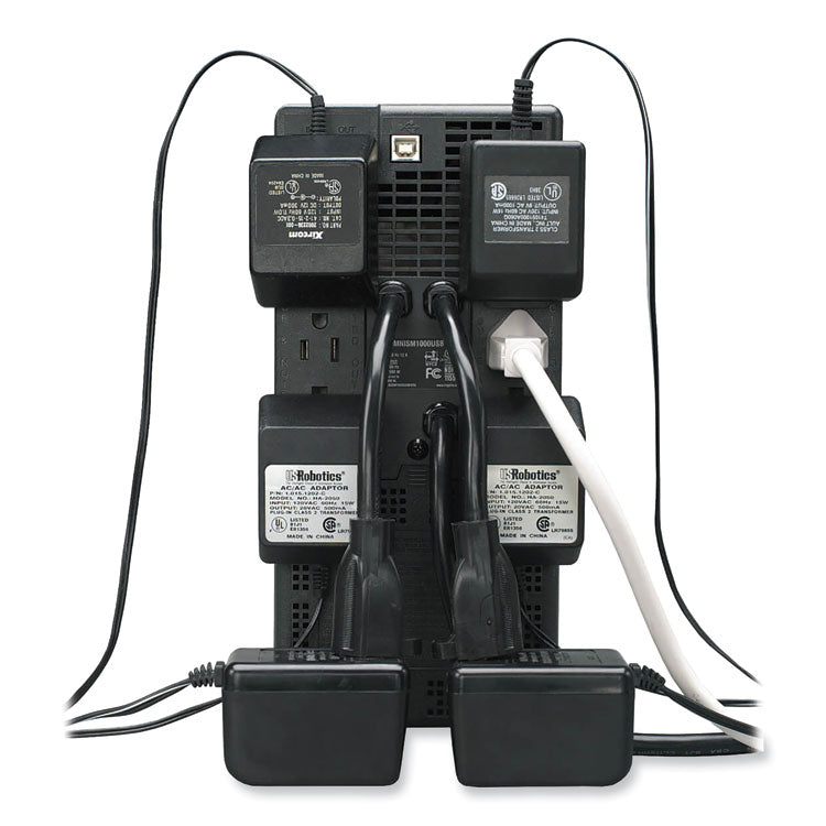 Tripp Lite OmniVS Line-Interactive UPS Tower, 8 Outlets, 1,000 VA, 510 J (TRPOMNIVS1000) Each