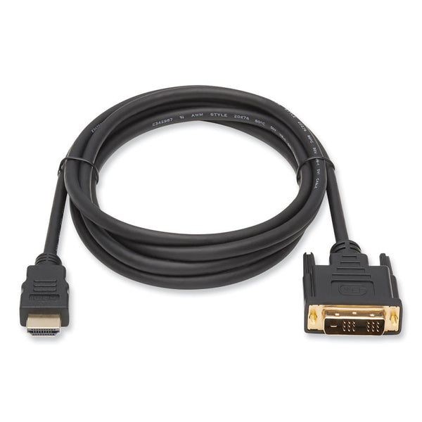 Tripp Lite HDMI to DVI-D Cable, Digital Monitor Adapter Cable (M/M), 6 ft, Black (TRPP566006) Each