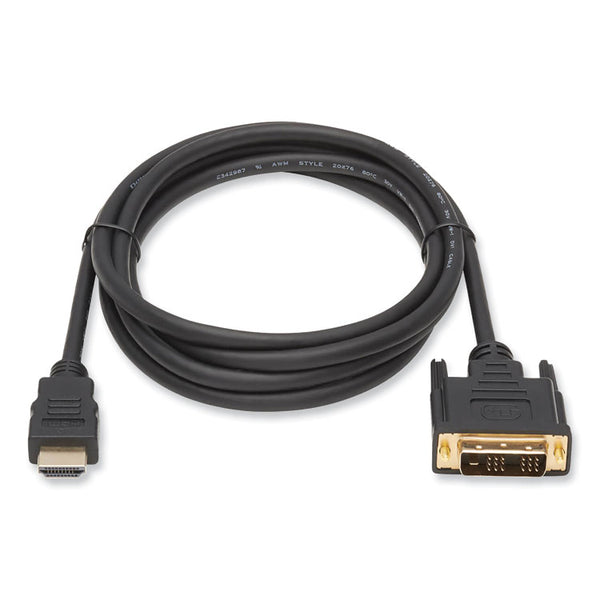 Tripp Lite HDMI to DVI-D Cable, Digital Monitor Adapter Cable (M/M), 10 ft, Black (TRPP566010) Each