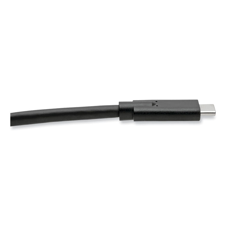 Tripp Lite USB 3.1 Gen 1 (5 Gbps) Cable, USB Type-C (USB-C) to USB Type-C (M/M), 5 A, 6 ft, Black (TRPU4200065A) Each