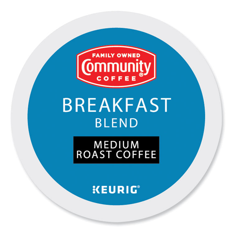 Community Coffee® Breakfast Blend K-Cup, 24/Box (GMT6406CC) Box of 24