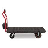 Rubbermaid® Commercial Motorized Kit for 30" x 60" Platform Trucks, Large, DC Motor, 60 V Lithium-Ion Battery, 0.5 mph to 3 mph, Black/Red (RCP2173661) Each