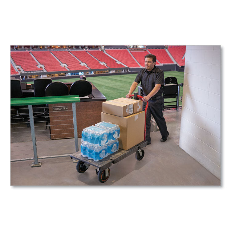 Rubbermaid® Commercial Motorized Kit for 24" x 48" Platform Trucks, Medium, DC Motor, 60 V Lithium-Ion Battery, 0.5 mph to 3 mph, Black/Red (RCP2173663)