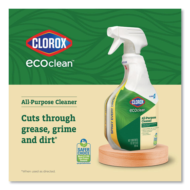 Clorox® Clorox Pro EcoClean All-Purpose Cleaner, Unscented, 128 oz Bottle, 4/Carton (CLO60278CT)