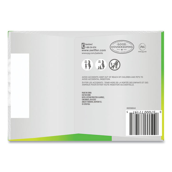 Swiffer® Heavy-Duty Dry Refill Cloths, 10.3 x 7.8, White, 20/Pack, 4 Packs/Carton (PGC77197)