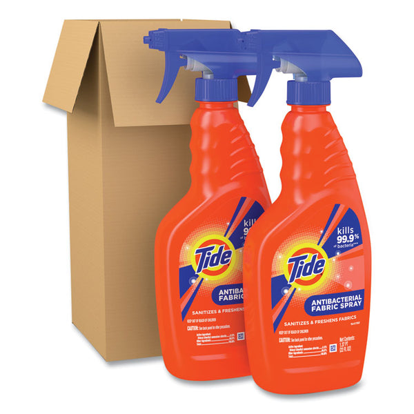 Tide® Antibacterial Fabric Spray, Original Scent, 22 oz Spray Bottle, 2/Carton (PGC28299)