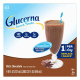 Glucerna® Original Shake Oral Supplement Rich Chocolate Flavor Liquid 8 oz. Bottle (649274_EA) 1/EA