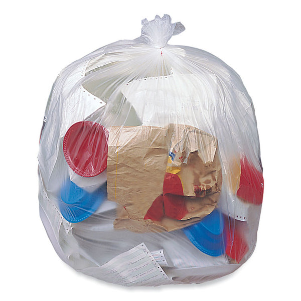 Pitt Plastics Eco Strong Plus Can Liners, 33 gal, 1 mil, 33 x 39, Natural, 150/Carton (PITPCRL3339XHN) Case of 150