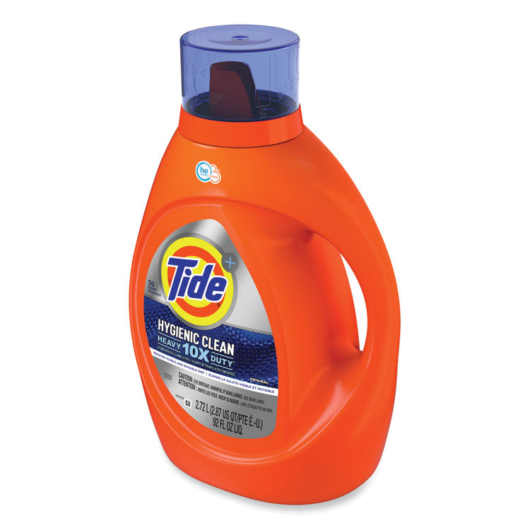 Tide® Hygienic Clean Heavy 10x Duty Liquid Laundry Detergent, Original, 92 oz Bottle (PGC00166)