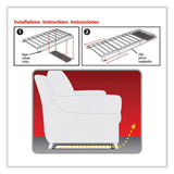 deflecto® Under Furniture Air Deflector, 11 x 20 x 1.25, Clear (DEFUFAD) Each