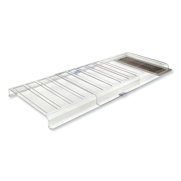 deflecto® Under Furniture Air Deflector, 11 x 20 x 1.25, Clear (DEFUFAD) Each
