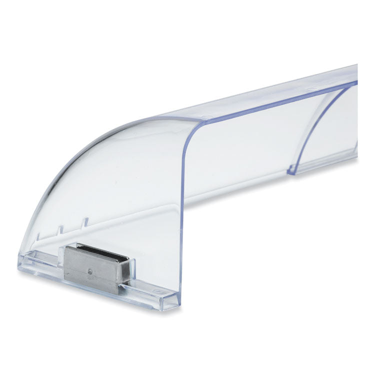 deflecto® Premium Unbreakable Air Deflector, 3.87 x 9 x 2.75, Clear (DEF50) Each