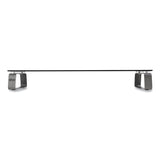 Tripp Lite Universal Glass-Top Monitor Riser, 22" x 8" x 3", Clear, Supports 3.9 lbs (TRPMR2208G) Each
