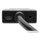 Tripp Lite HDMI to VGA with Audio Converter Cable, 6", Black (TRPP13106N) Each