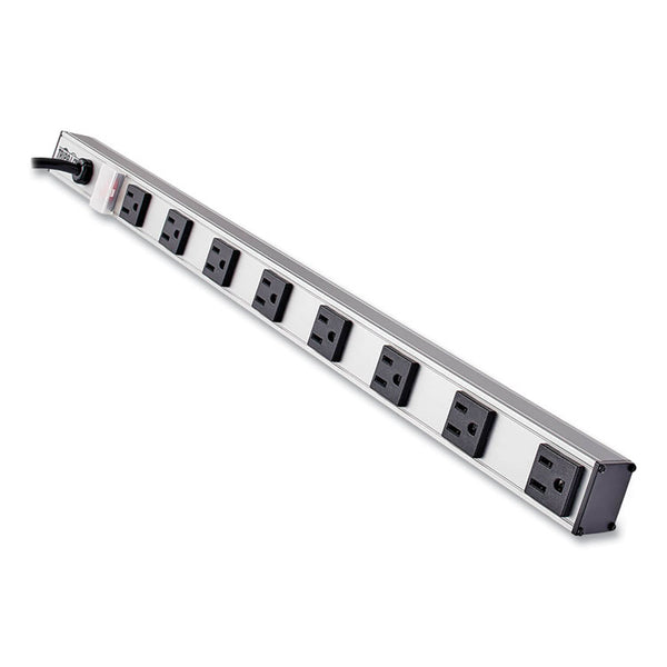 Tripp Lite Vertical Power Strip, 8 Outlets, 15 ft Cord, Silver (TRPPS2408)
