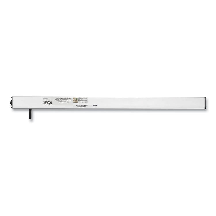 Tripp Lite Vertical Power Strip, 8 Outlets, 15 ft Cord, Silver (TRPPS2408) Each