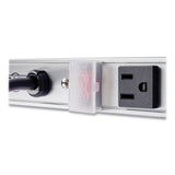 Tripp Lite Vertical Power Strip, 8 Outlets, 15 ft Cord, Silver (TRPPS2408) Each