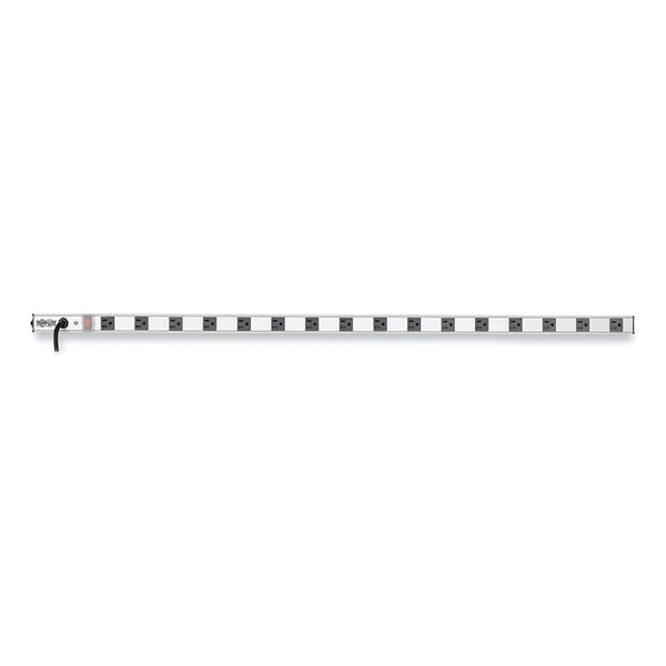 Tripp Lite Vertical Power Strip, 16 Outlets, 15 ft Cord, Silver (TRPPS4816)