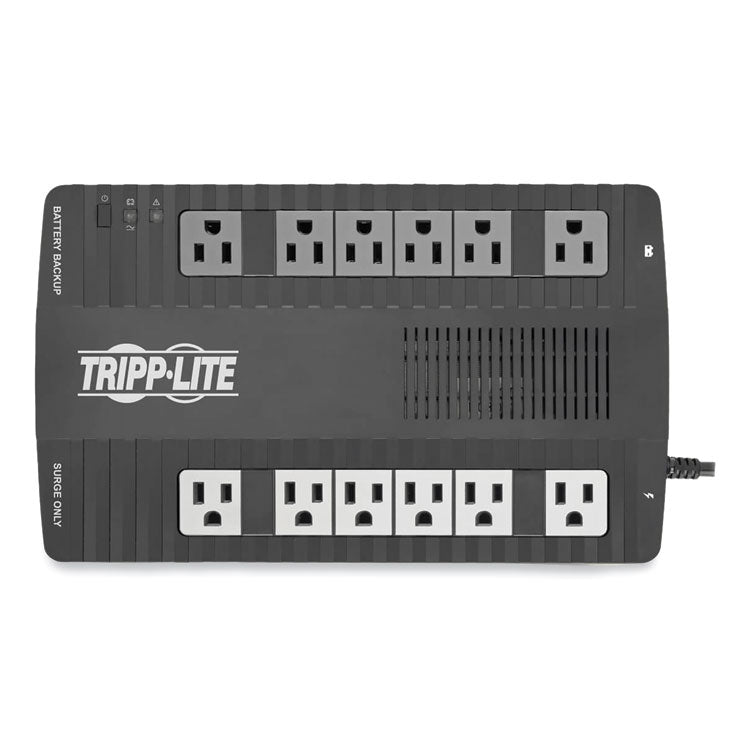 Tripp Lite AVR Series Ultra-Compact Line-Interactive UPS, 12 Outlets, 750 VA, 420 J (TRPAVR750U) Each