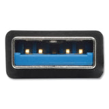 Tripp Lite Ultra-Slim Portable USB 3.0 SuperSpeed Hub, 4 Ports, Black (TRPU360004SLIM) Each