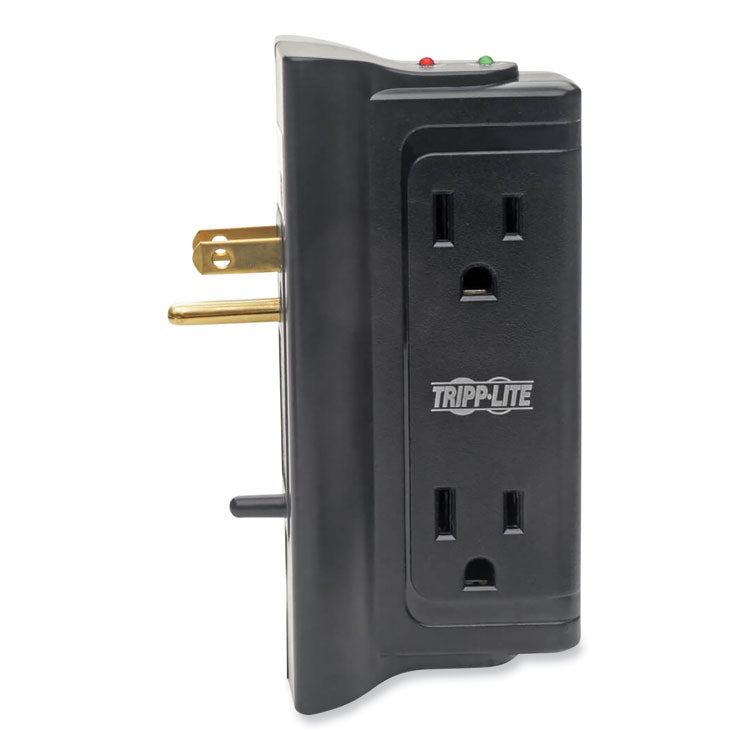 Tripp Lite Protect It! Surge Protector, 4 AC Outlets, 720 J, Black (TRPTLP4BK) Each