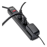 Tripp Lite Protect It! Surge Protector, 6 AC Outlets, 6 ft Cord, 790 J, Black (TRPTLP606B) Each