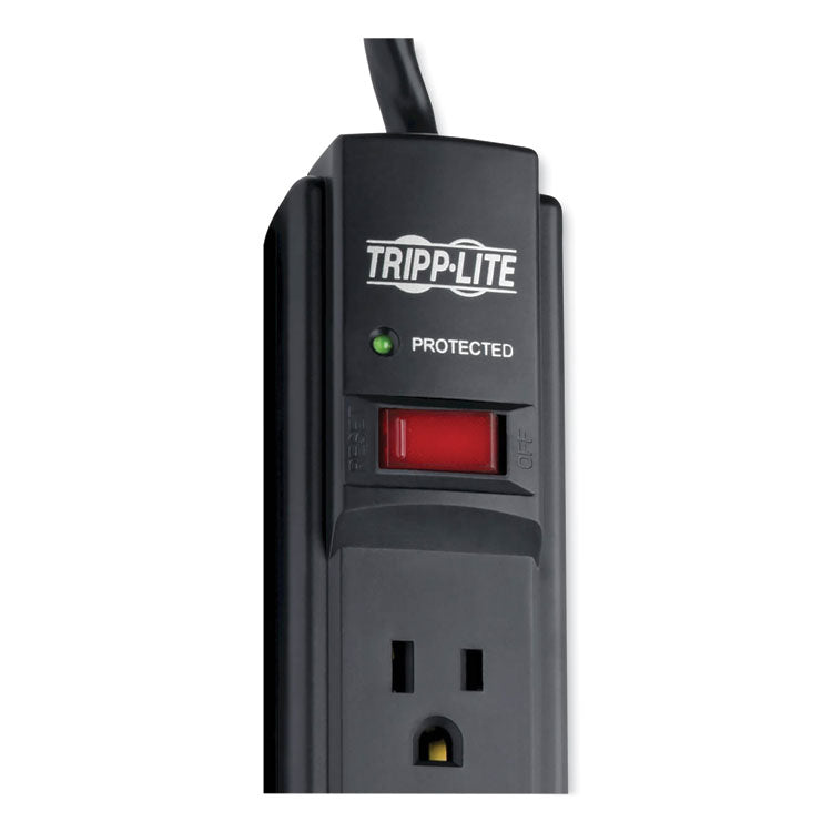 Tripp Lite Protect It! Surge Protector, 6 AC Outlets, 6 ft Cord, 790 J, Black (TRPTLP606B) Each