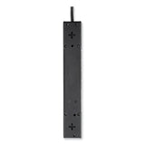 Tripp Lite Protect It! Surge Protector, 6 AC Outlets/2 USB Ports, 8 ft Cord, 1,080 J, Black (TRPTLP608RUSBB)