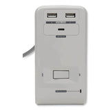 Tripp Lite Surge Protector, 6 AC Outlets/2 USB-A and 1 USB-C Ports, 8 ft Cord, 1,080 J, Gray (TRPTLP648USBC) Each