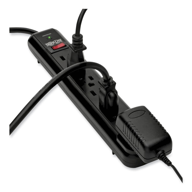 Tripp Lite Protect It! Surge Protector, 7 AC Outlets, 12 ft Cord, 1,080 J, Black (TRPTLP712B) Each