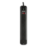 Tripp Lite Protect It! Surge Protector, 7 AC Outlets, 12 ft Cord, 1,080 J, Black (TRPTLP712B) Each
