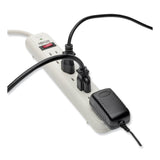 Tripp Lite Protect It! Surge Protector, 7 AC Outlets, 12 ft Cord, 1,080 J, Light Gray (TRPTLP712) Each