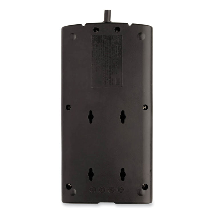 Tripp Lite Protect It! Surge Protector, 8 AC Outlets, 10 ft Cord, 3,240 J, Black (TRPTLP810NET) Each