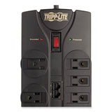Tripp Lite Protect It! Surge Protector, 8 AC Outlets, 10 ft Cord, 3,240 J, Black (TRPTLP810NET)