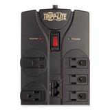 Tripp Lite Protect It! Surge Protector, 8 AC Outlets, 10 ft Cord, 3,240 J, Black (TRPTLP810NET) Each