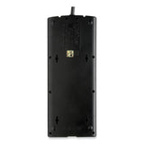 Tripp Lite Protect It! Surge Protector, 12 AC Outlets, 8 ft Cord, 2,880 J, Black (TRPTLP1208SAT) Each