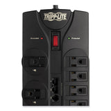Tripp Lite Protect It! Surge Protector, 12 AC Outlets, 8 ft Cord, 2,880 J, Black (TRPTLP1208SAT) Each