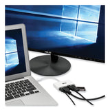 Tripp Lite USB 3.1 Gen 1 USB-C to HDMI Adapter, USB-A/USB-C PD Charging/Gigabit Ethernet, 3", White (TRPU44406NHGUC) Each