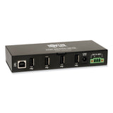 Tripp Lite USB 2.0 Mini Hub, 4 Ports, Black (TRPU223004IND) Each